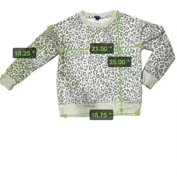 Splendid Leopard Print Jogger Set, Size S - Picture 5 of 9